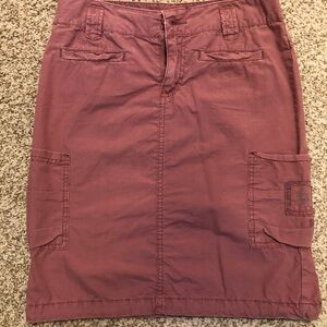 Vintage American Eagle cargo skirt, 100% cotton